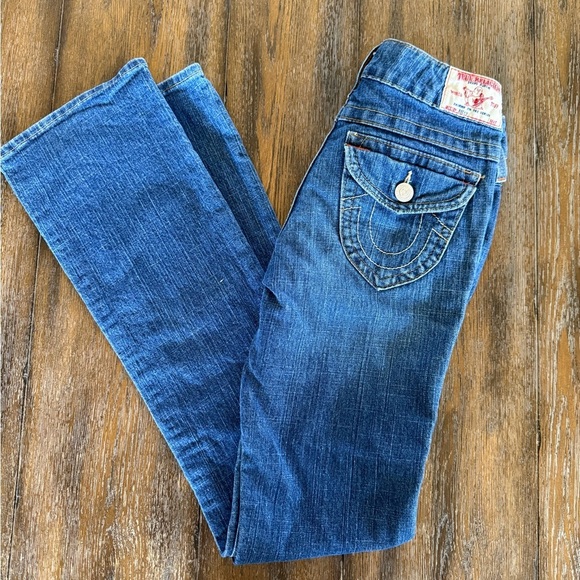 True Religion Women's Vintage Low Rise Becky Jean Size 27 - Picture 16 of 16